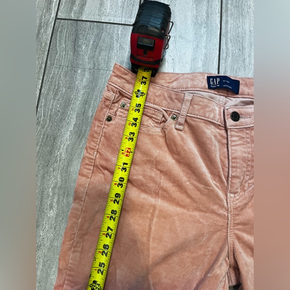 Women’s Gap Pink Skinny Corduroy Pants Size 10/30 - Picture 4 of 7